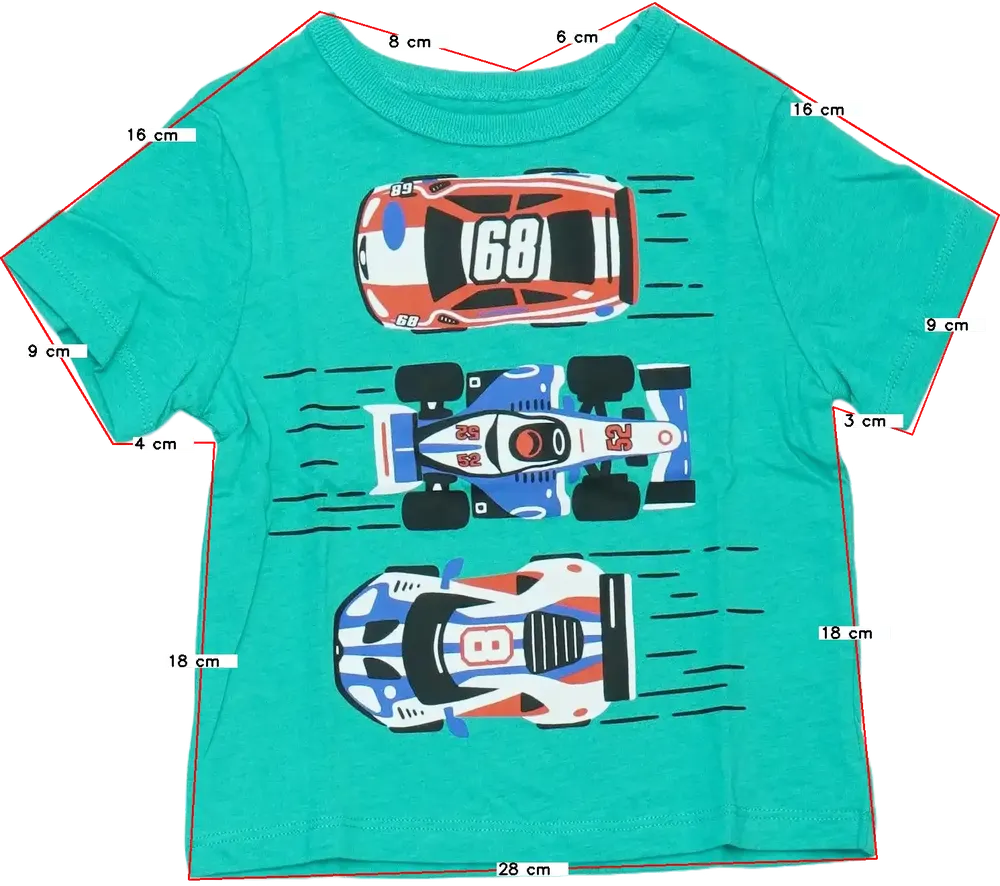 Zöld Children's Place Póló EU 86 / UK 12-18 hónap / US 18 hónap