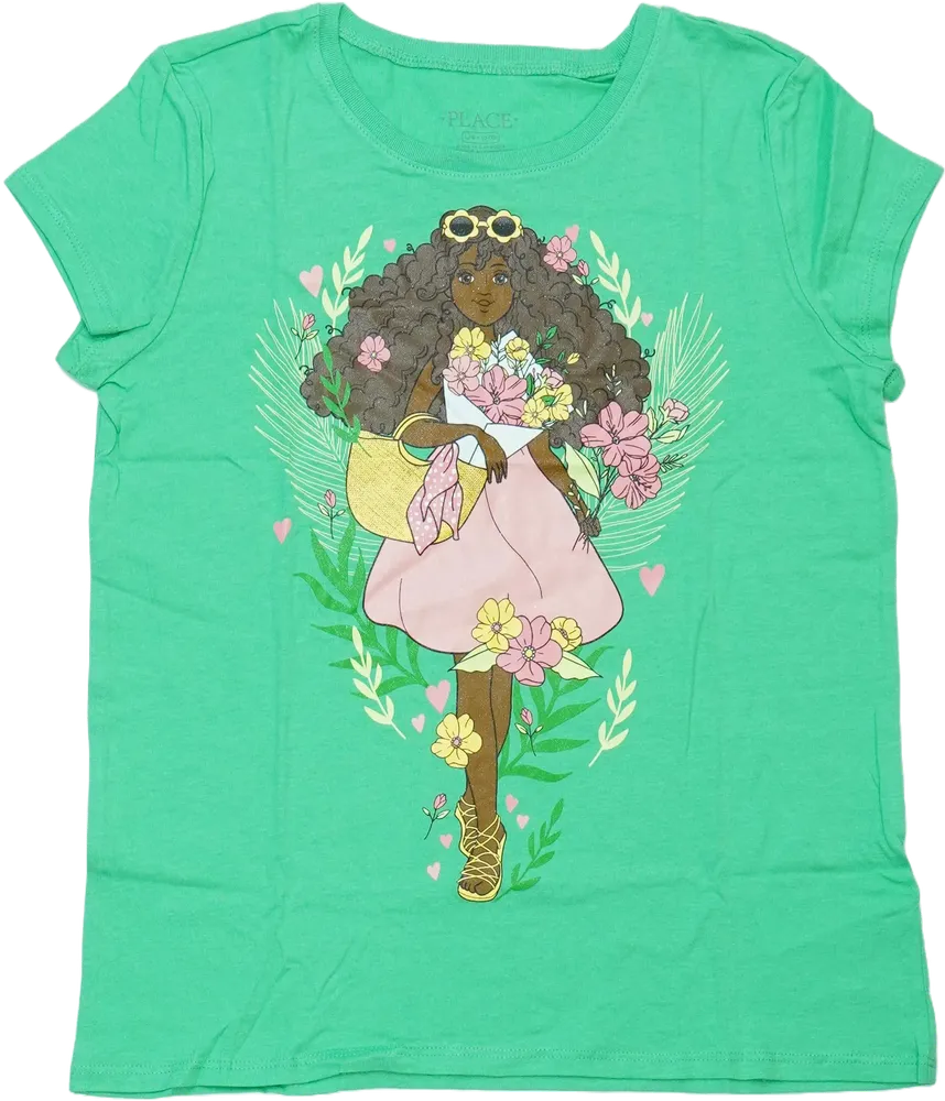 Zöld Children's Place Póló EU 152 / UK 12 év / US 12 év/L