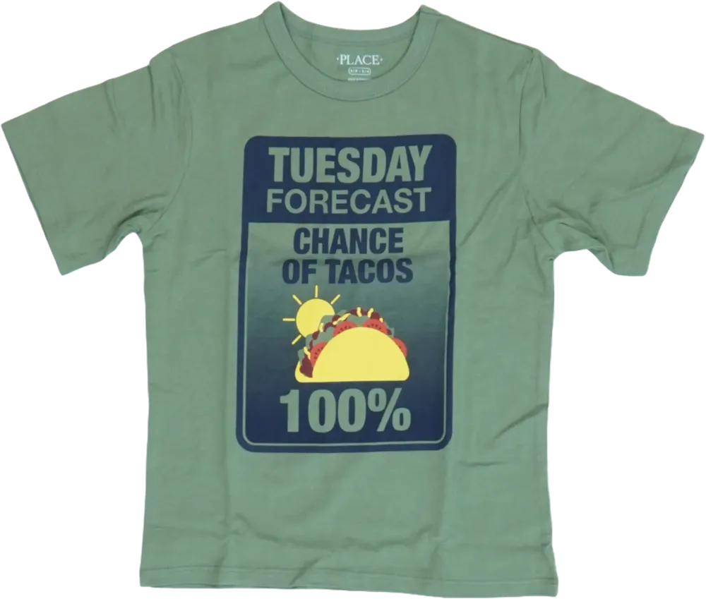 Zöld Children's Place Póló EU 104 / UK 4 év / US 4T/XS