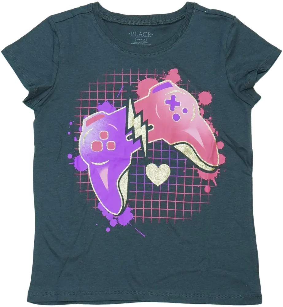 Szürke Children's Place Póló EU 128 / UK 8 év / US 8 év/M