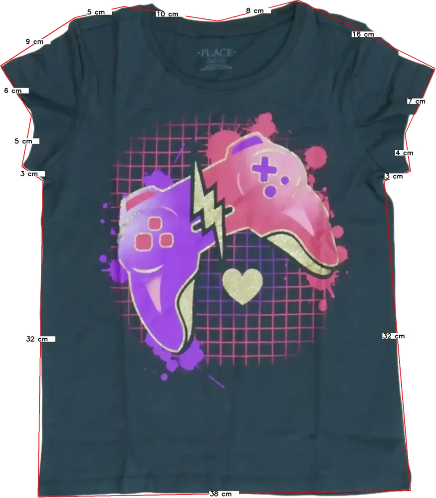 Szürke Children's Place Póló EU 116 / UK 6 év / US 6 év/S