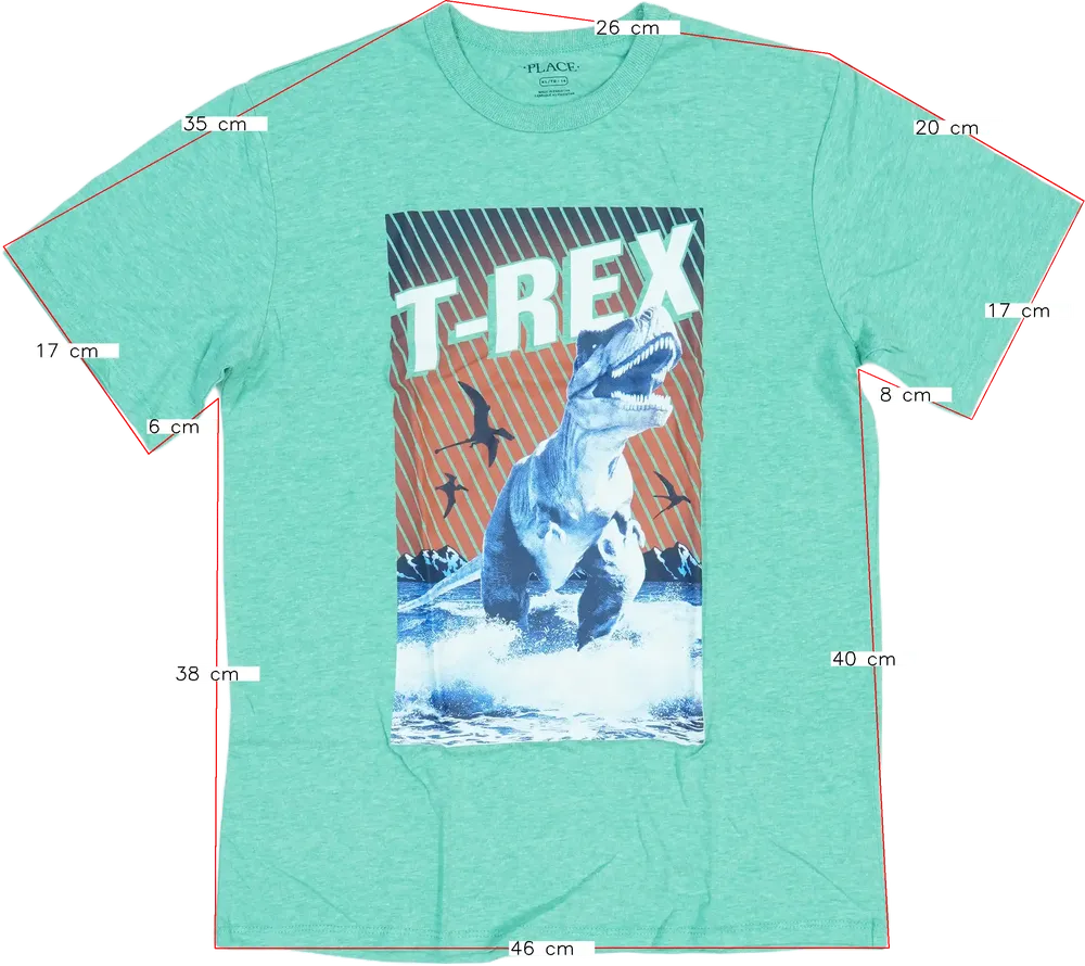 Zöld Children's Place Póló EU 164 / UK 14 év / US 14 év/XL