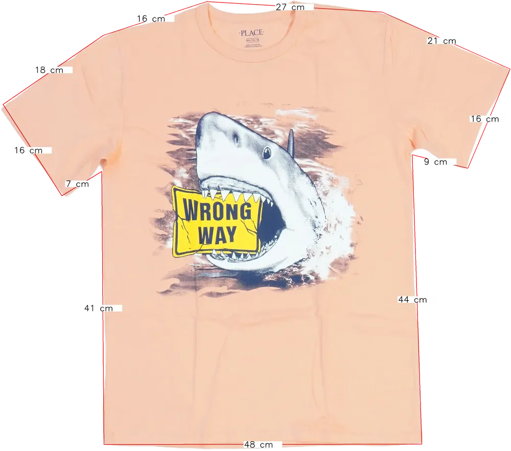 Rózsaszín Children's Place Póló EU 176 / UK 16 év / US XL