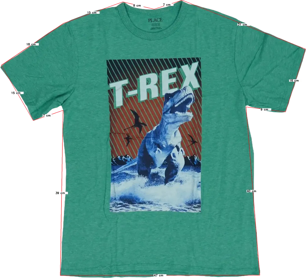 Zöld Children's Place Póló EU 152 / UK 12 év / US 12 év/L