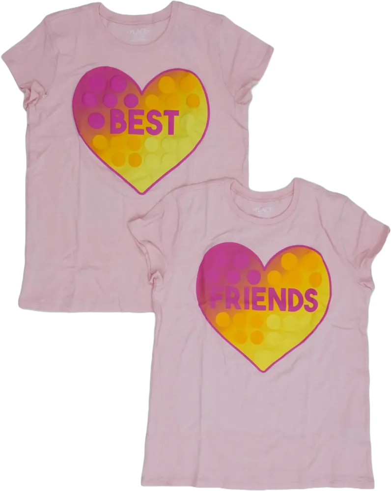 Rózsaszín Children's Place Póló EU 164 / UK 14 év / US 14 év/XL