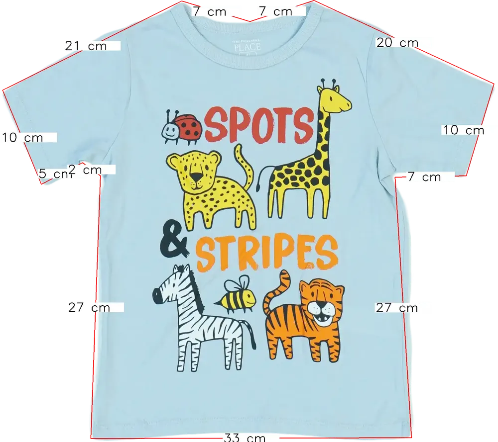 Kék Children's Place Póló EU 104 / UK 4 év / US 4T/XS