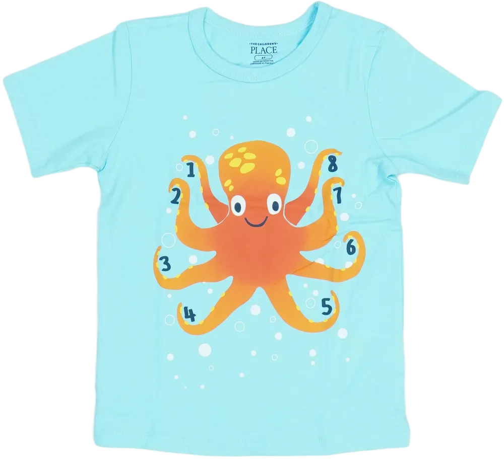 Kék Children's Place Póló EU 104 / UK 4 év / US 4T/XS