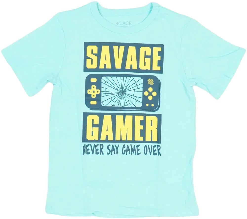 Kék Children's Place Póló EU 116 / UK 6 év / US 6 év/S