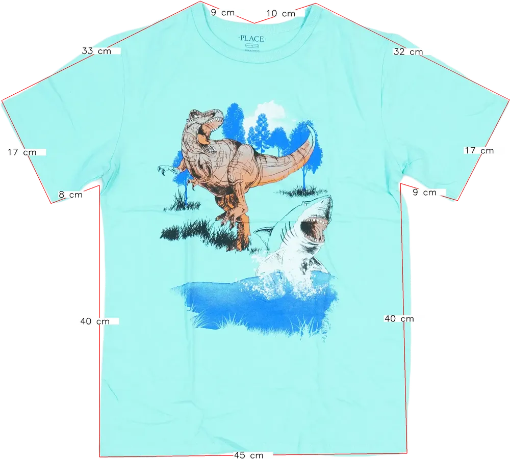 Kék Children's Place Póló EU 164 / UK 14 év / US 14 év/XL