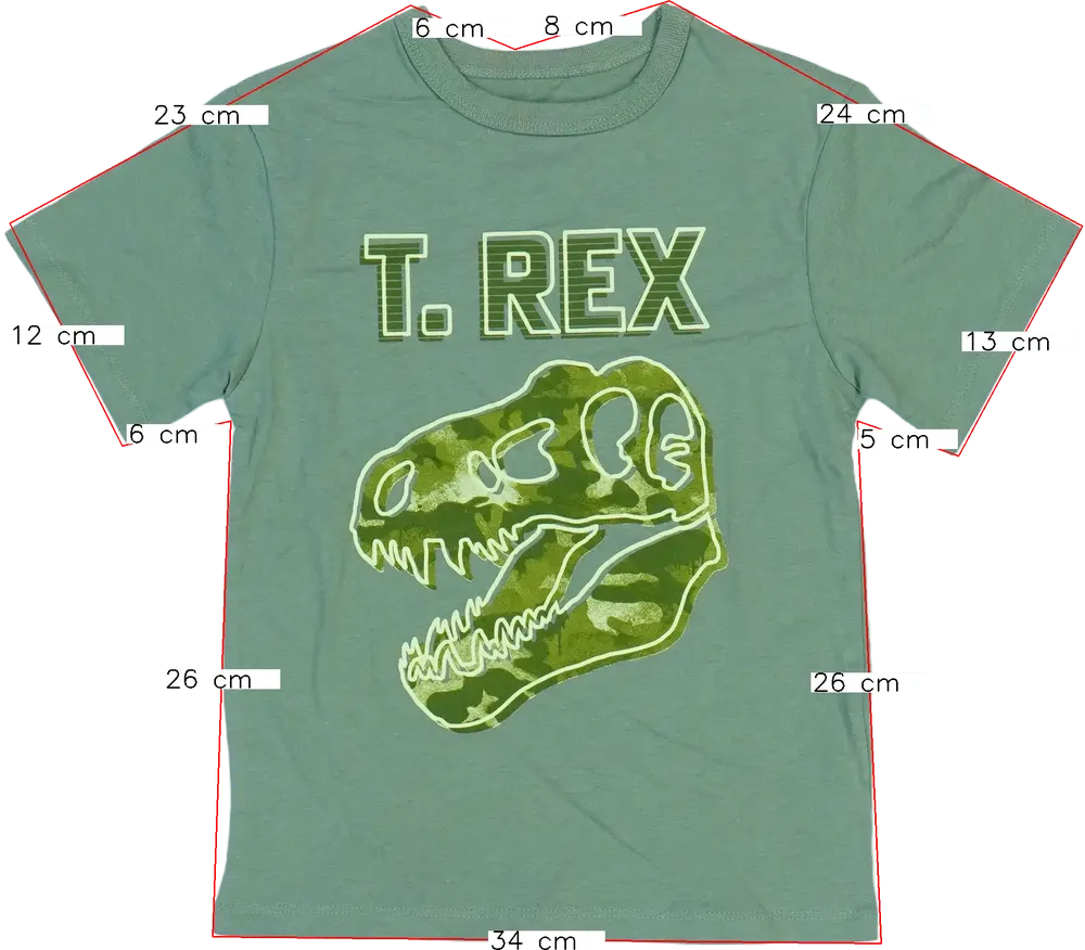 Zöld Children's Place Póló EU 104 / UK 4 év / US 4T/XS