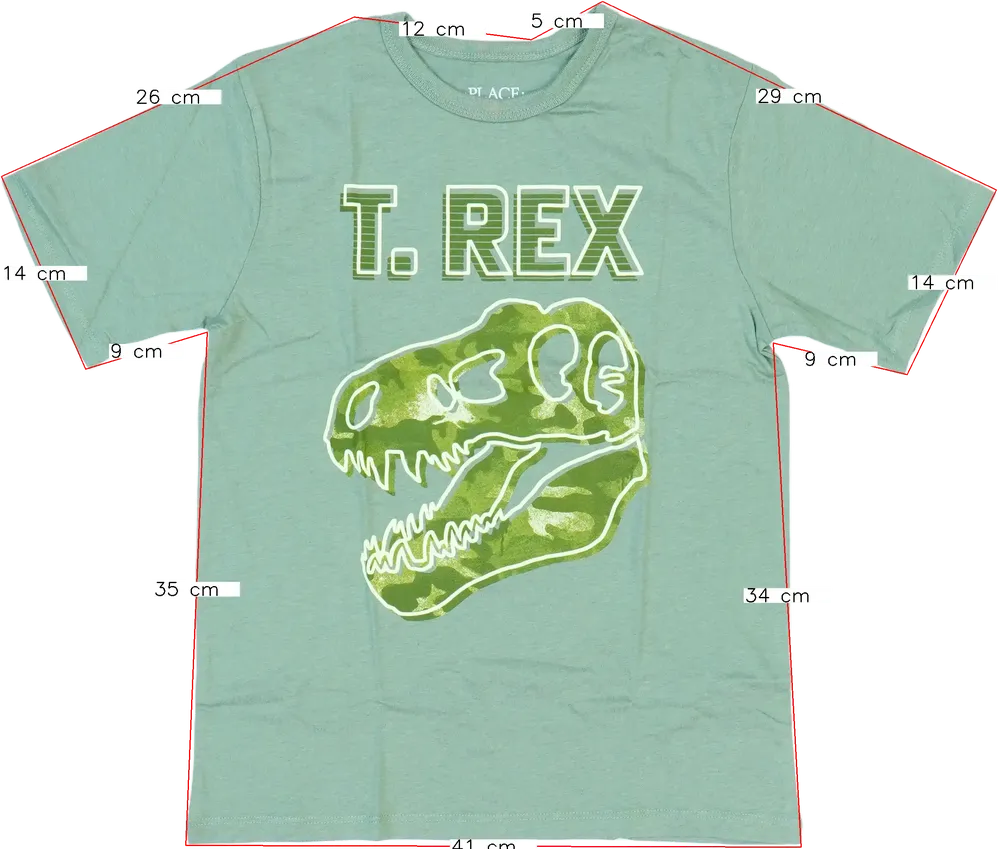 Zöld Children's Place Póló EU 128 / UK 8 év / US 8 év/M