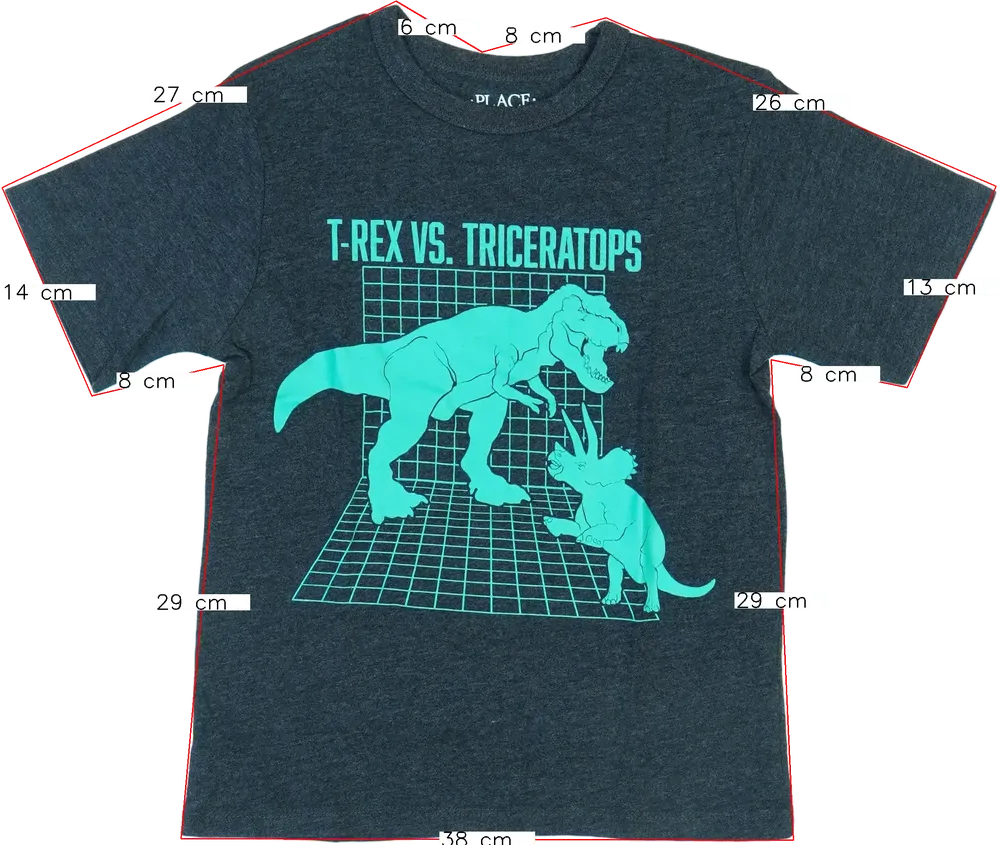 Szürke Children's Place Póló EU 116 / UK 6 év / US 6 év/S