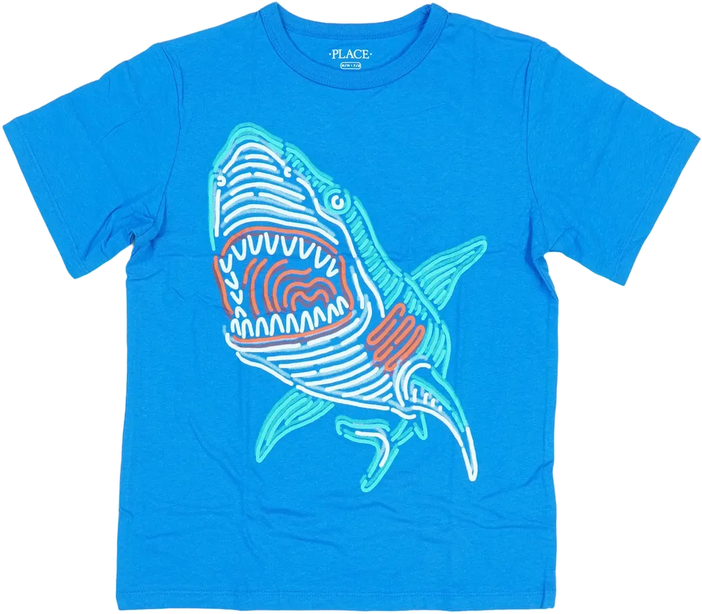 Kék Children's Place Póló EU 128 / UK 8 év / US 8 év/M