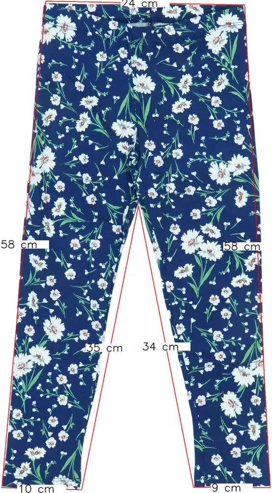 Kék Children's Place Leggings EU 116 / UK 6 év / US 6 év/S