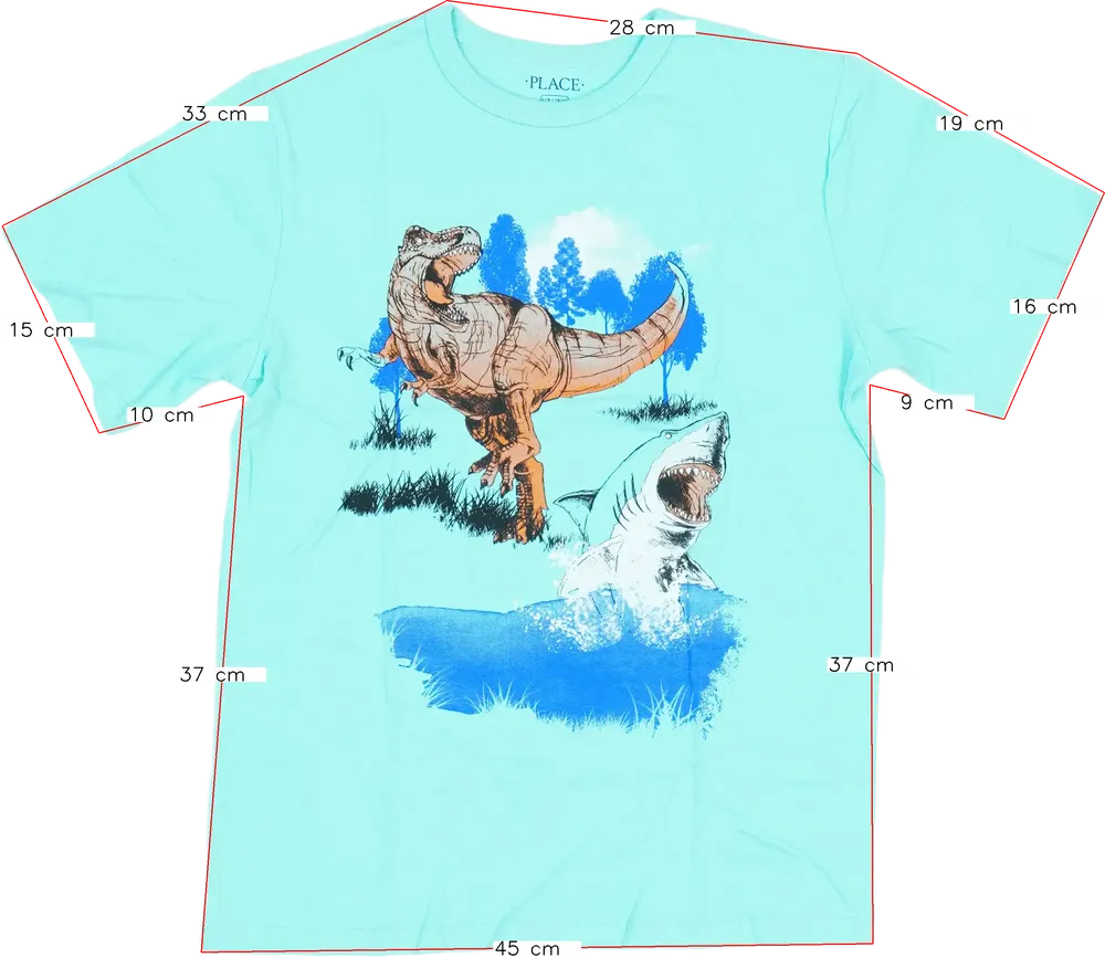 Kék Children's Place Póló EU 152 / UK 12 év / US 12 év/L