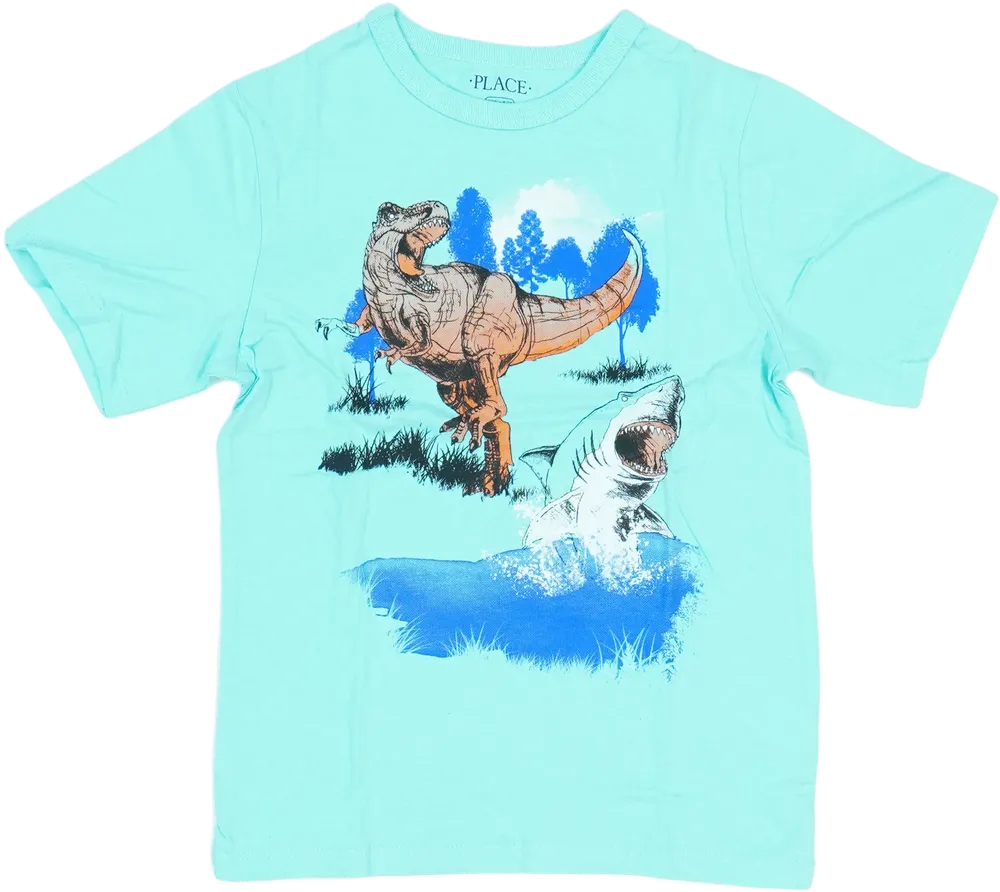 Kék Children's Place Póló EU 116 / UK 6 év / US 6 év/S