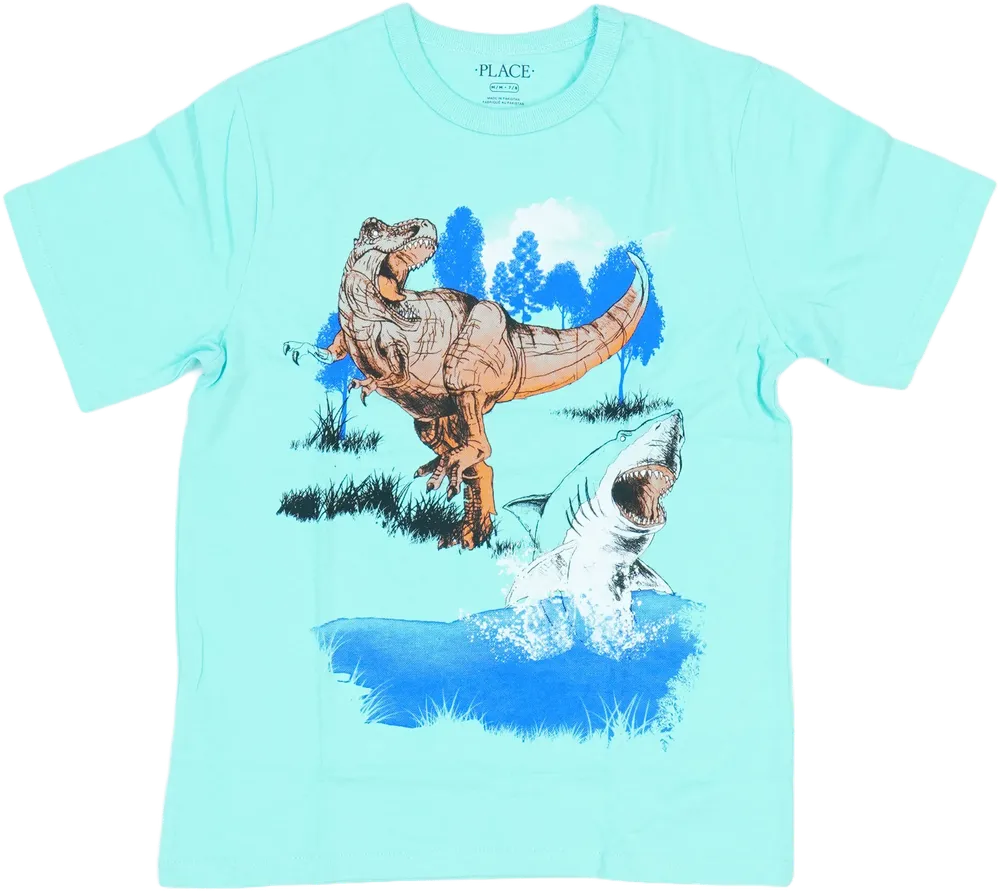 Kék Children's Place Póló EU 128 / UK 8 év / US 8 év/M