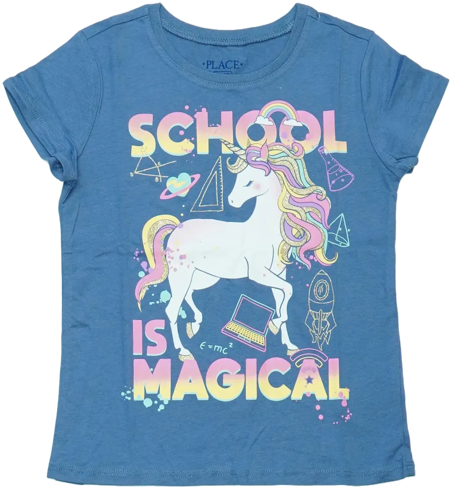 Kék Children's Place Póló EU 116 / UK 6 év / US 6 év/S