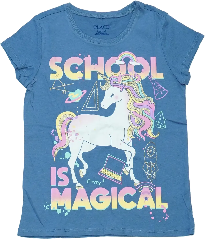 Kék Children's Place Póló EU 128 / UK 8 év / US 8 év/M