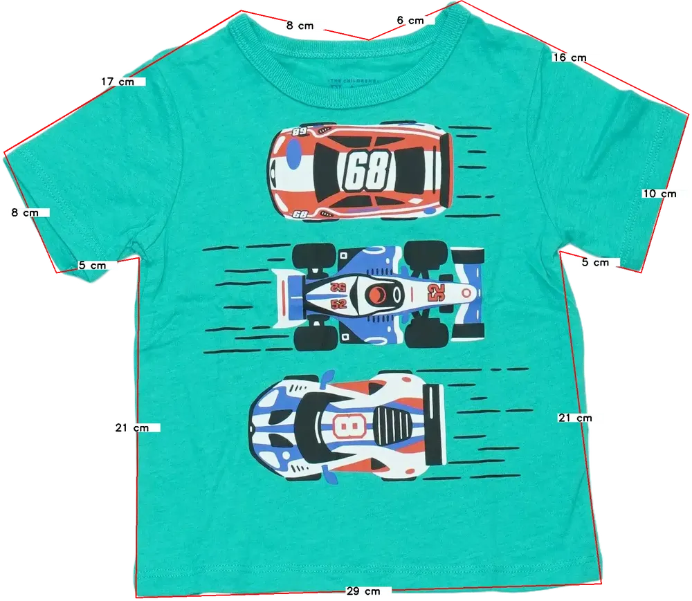 Zöld Children's Place Póló EU 92 / UK 2 év / US 2T