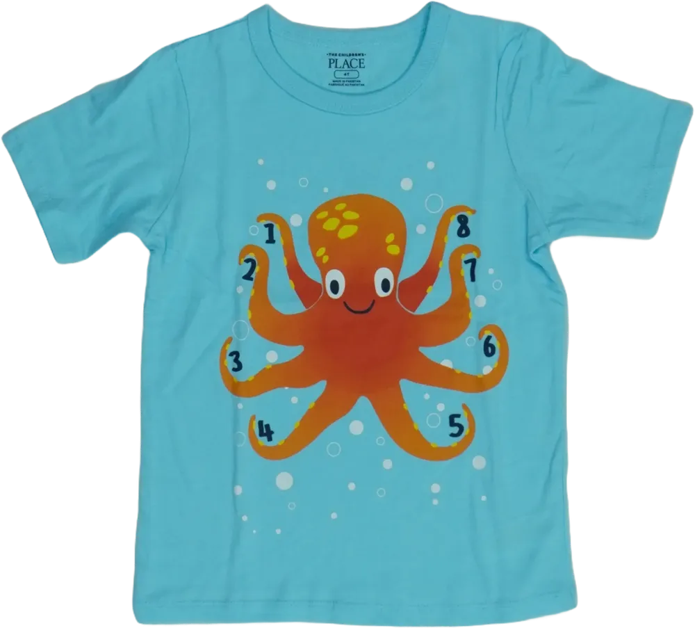 Kék Children's Place Póló EU 110 / UK 5 év / US 5 év/XS