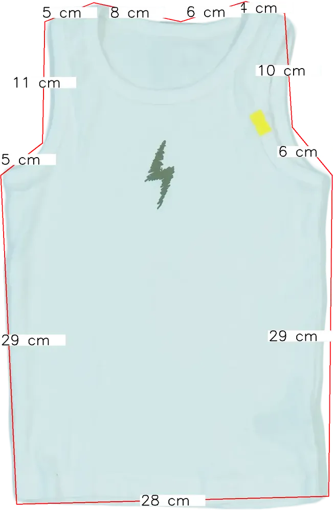 Fehér Mothercare Fiú / Férfi trikó EU 116 / UK 6 év / US 6 év/S