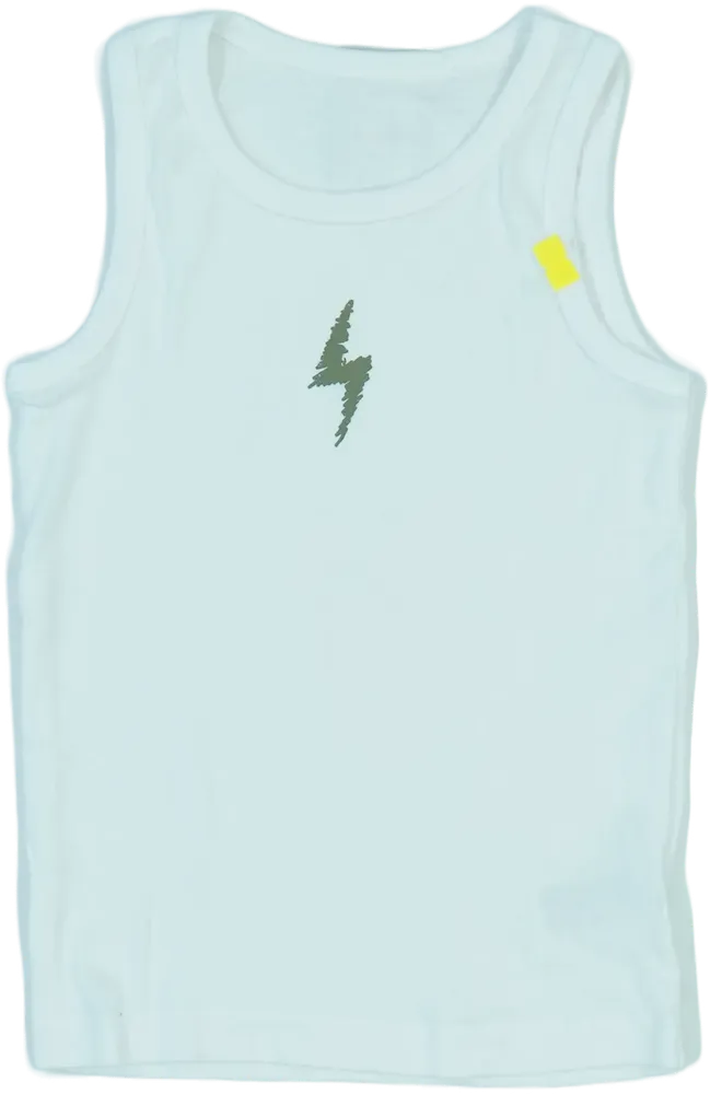 Fehér Mothercare Fiú / Férfi trikó EU 116 / UK 6 év / US 6 év/S