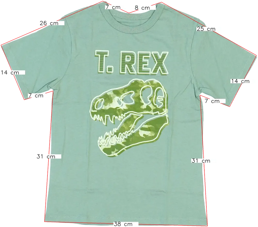 Zöld Children's Place Póló EU 116 / UK 6 év / US 6 év/S