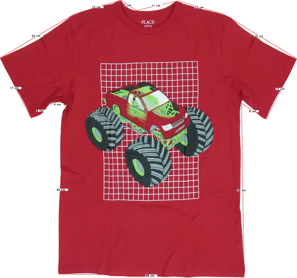 Piros Children's Place Póló EU 176 / UK 16 év / US XL