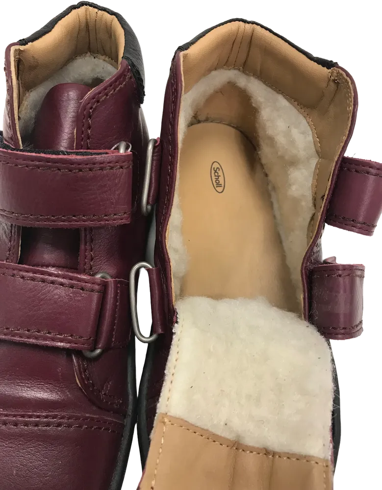 Bordó Scholl Cipő EU 31