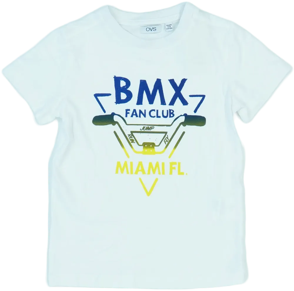 Fehér OVS Póló EU 104 / UK 4 év / US 4T/XS