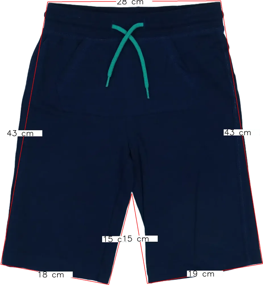 Kék Looney Tunes Rövidnadrág EU 122 / UK 7 év / US 7 év/M