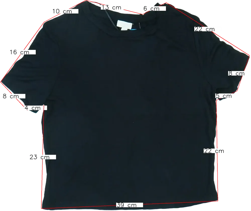 Fekete OVS Póló EU 122 / UK 7 év / US 7 év/M