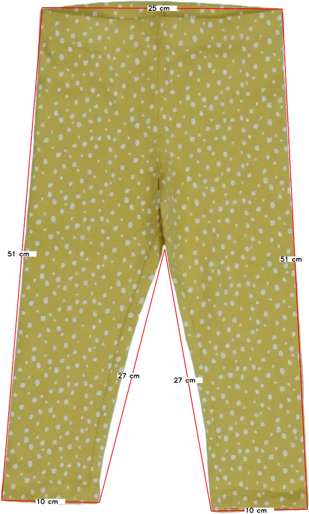 Sárga H&amp;M Leggings EU 116 / UK 6 év / US 6 év/S