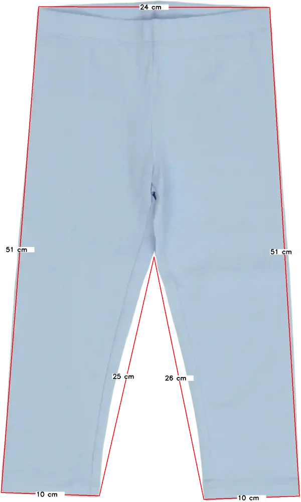 Lila H&amp;M Leggings EU 116 / UK 6 év / US 6 év/S