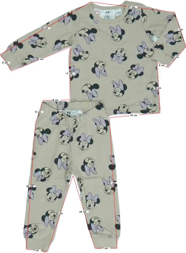 Barna H&amp;M Pizsama EU 74 / UK 6-9 hónap / US 6-9 hónap