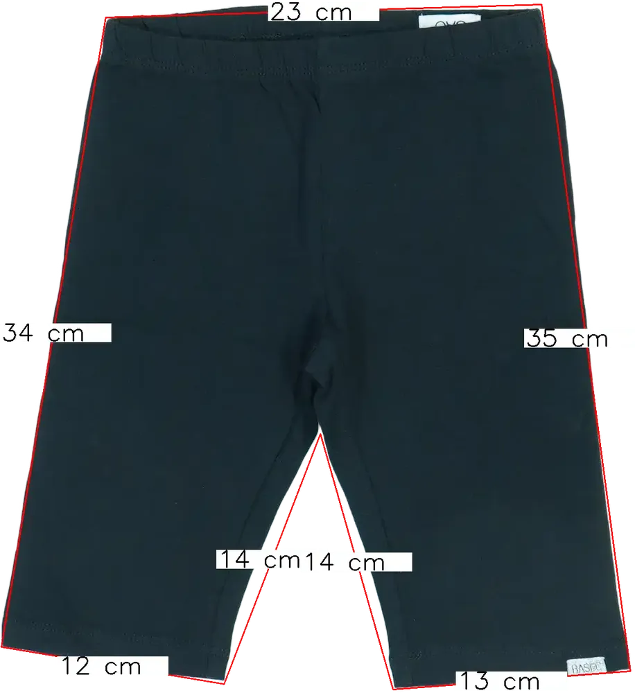 Fekete OVS Rövidnadrág EU 116 / UK 6 év / US 6 év/S