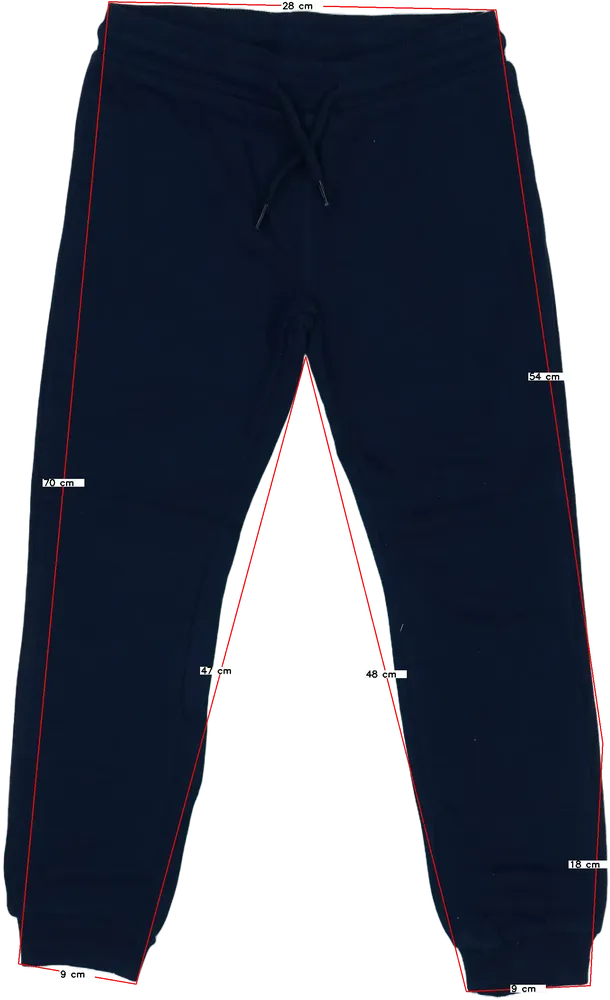 Kék C&amp;A Melegítőnadrág EU 122 / UK 7 év / US 7 év/M