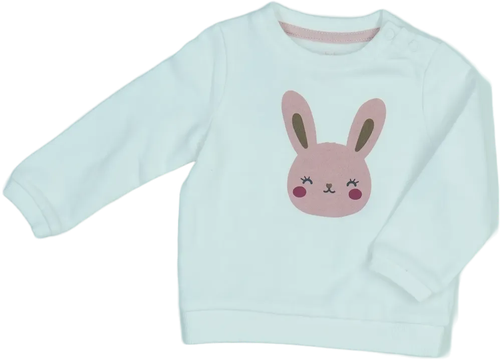 Fehér C&amp;A Pulóver EU 68 / UK 3-6 hónap / US 3-6 hónap