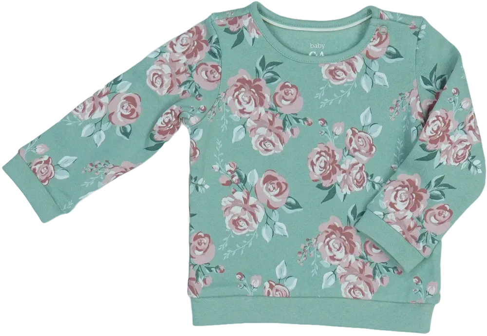 Zöld C&amp;A Pulóver EU 74 / UK 6-9 hónap / US 6-9 hónap