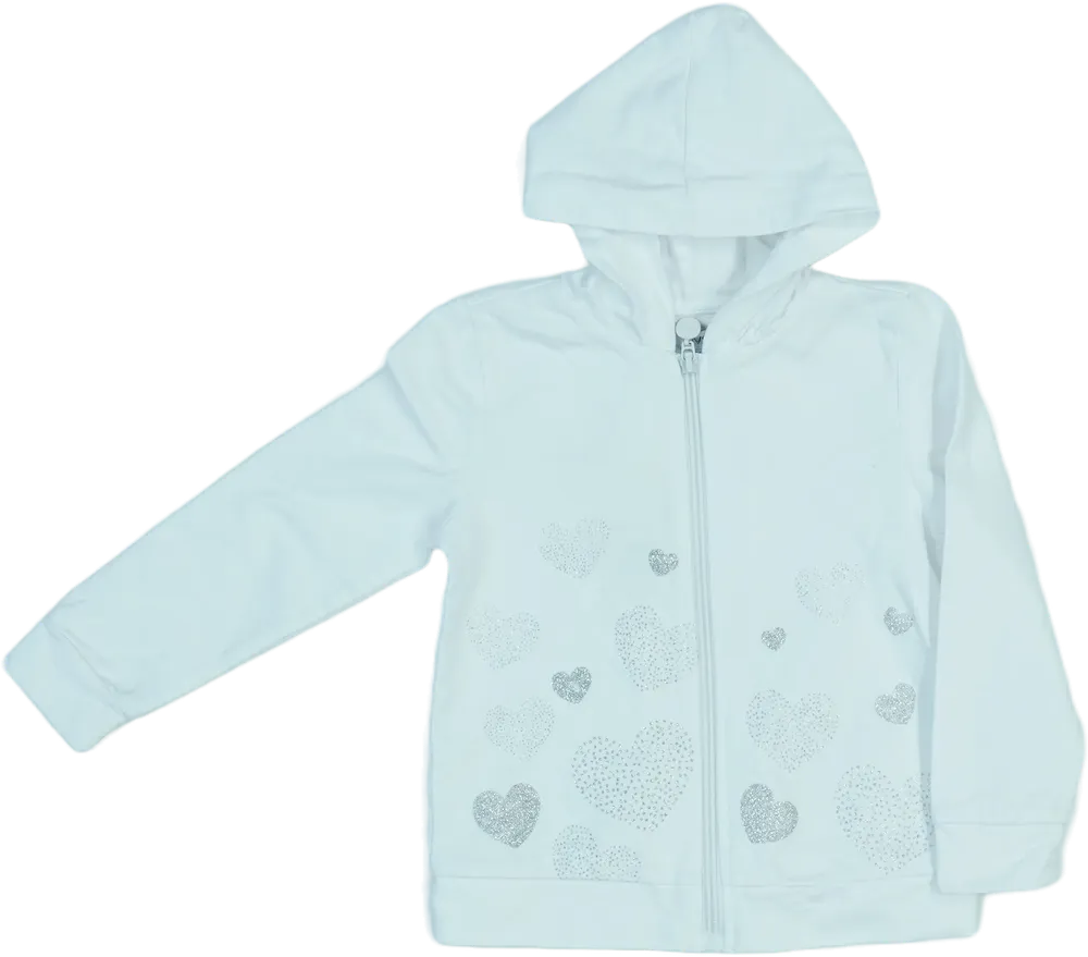 Fehér OVS Kapucnis pulóver EU 104 / UK 4 év / US 4T/XS