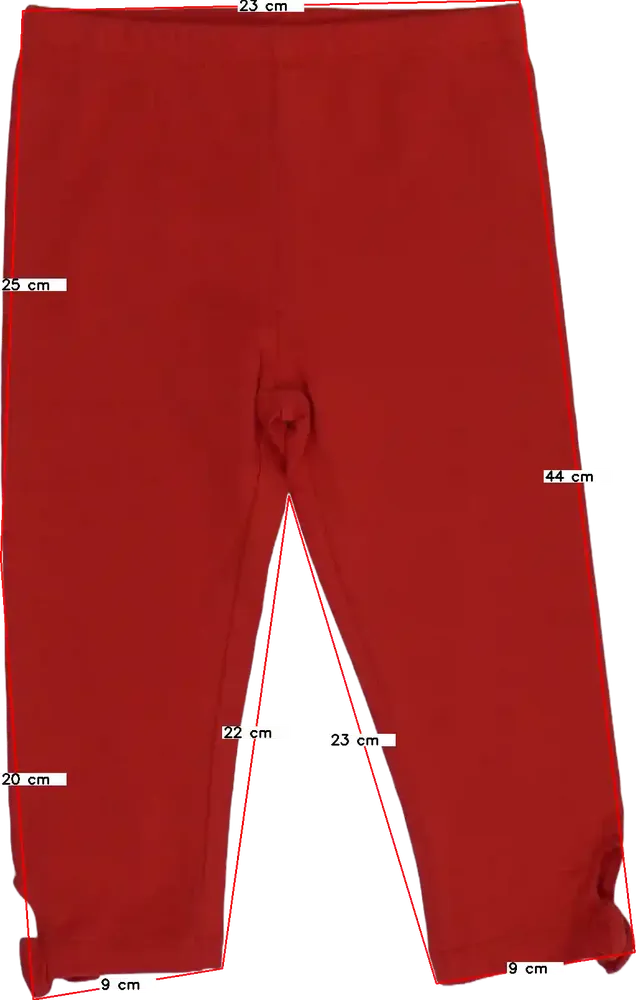 Piros Egyéb Leggings EU 98 / UK 3 év / US 3T