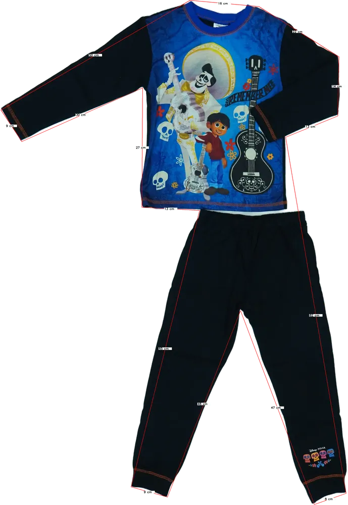 Fekete Disney Pizsama EU 116 / UK 6 év / US 6 év/S