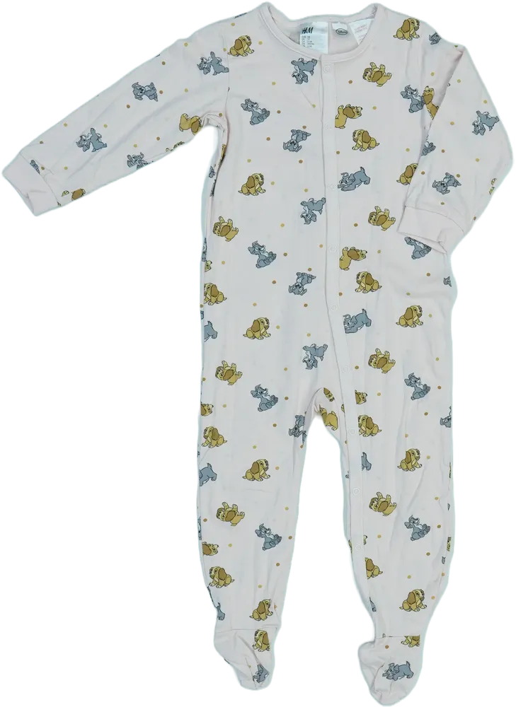 Rózsaszín Disney Hosszú ujjú rugdalózó EU 98 / UK 3 év / US 3T