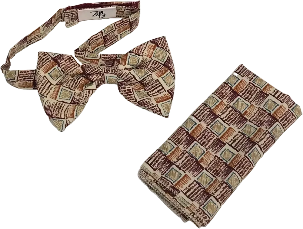 Barna Egyéb Csokornyakkendő Egyméret