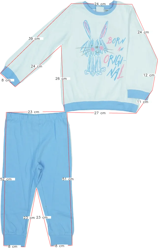 Kék OVS - Fagottino Pizsama EU 92 / UK 2 év / US 2T