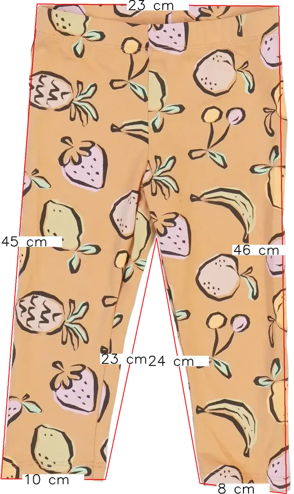 Sárga (narancs) H&amp;M Leggings EU 104 / UK 4 év / US 4T/XS