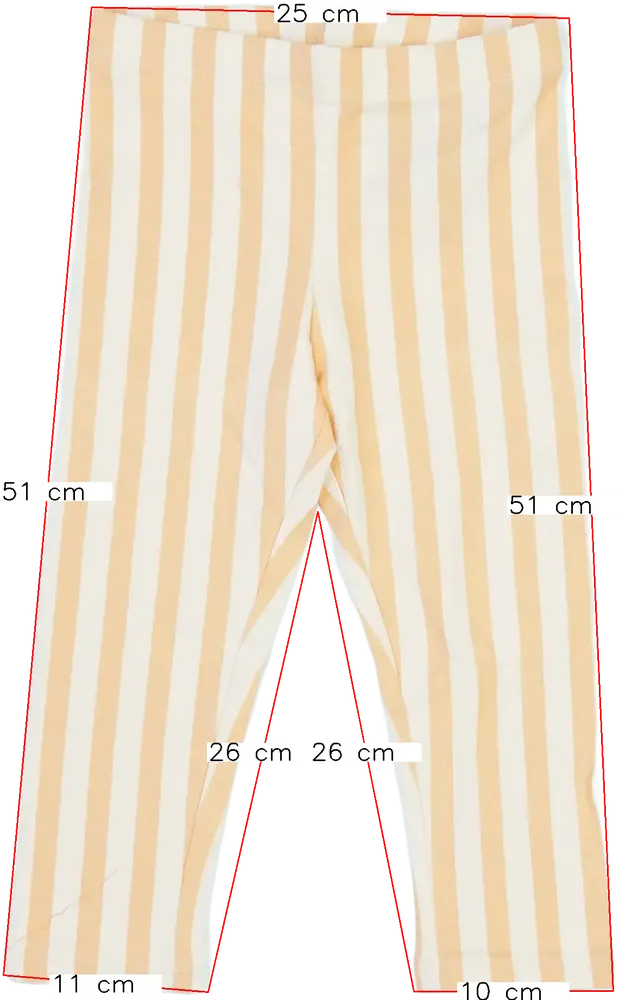 Sárga (narancs) H&amp;M Leggings EU 116 / UK 6 év / US 6 év/S