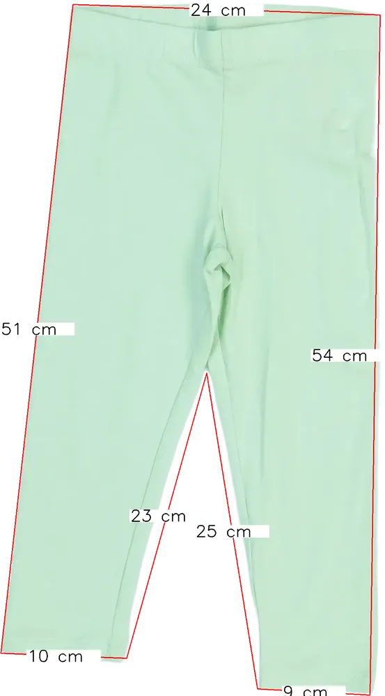 Zöld H&amp;M Leggings EU 116 / UK 6 év / US 6 év/S