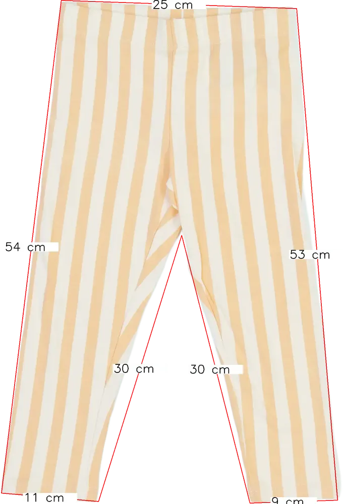 Sárga (narancs) H&amp;M Leggings EU 122 / UK 7 év / US 7 év/M